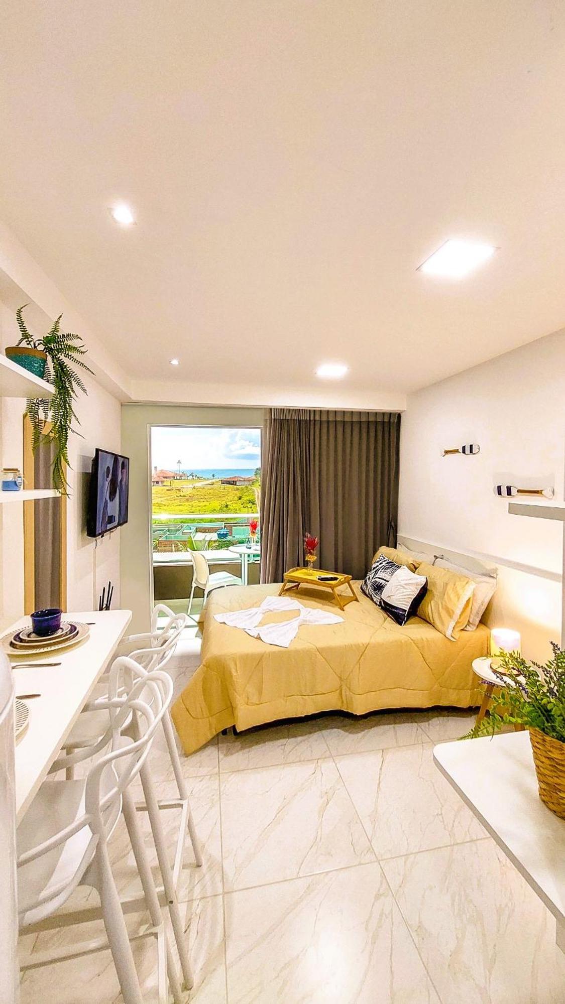 Apartamento - Cupe - Flat Varanda Com Vista Ao Mar - Rooftop Com Piscina